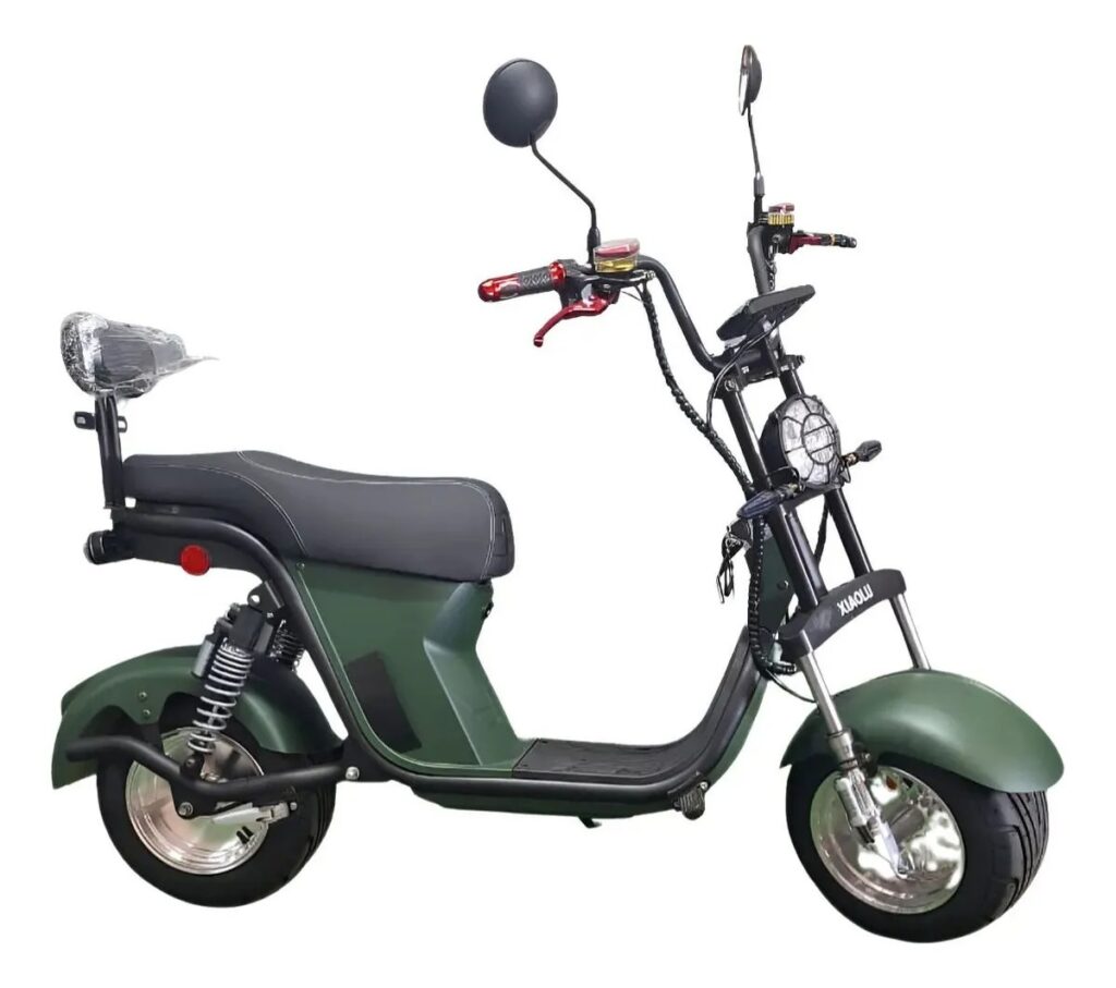Scooter Elétrica Moto X15 1000w Verde Musgo Autopropelido – Sem Cnh