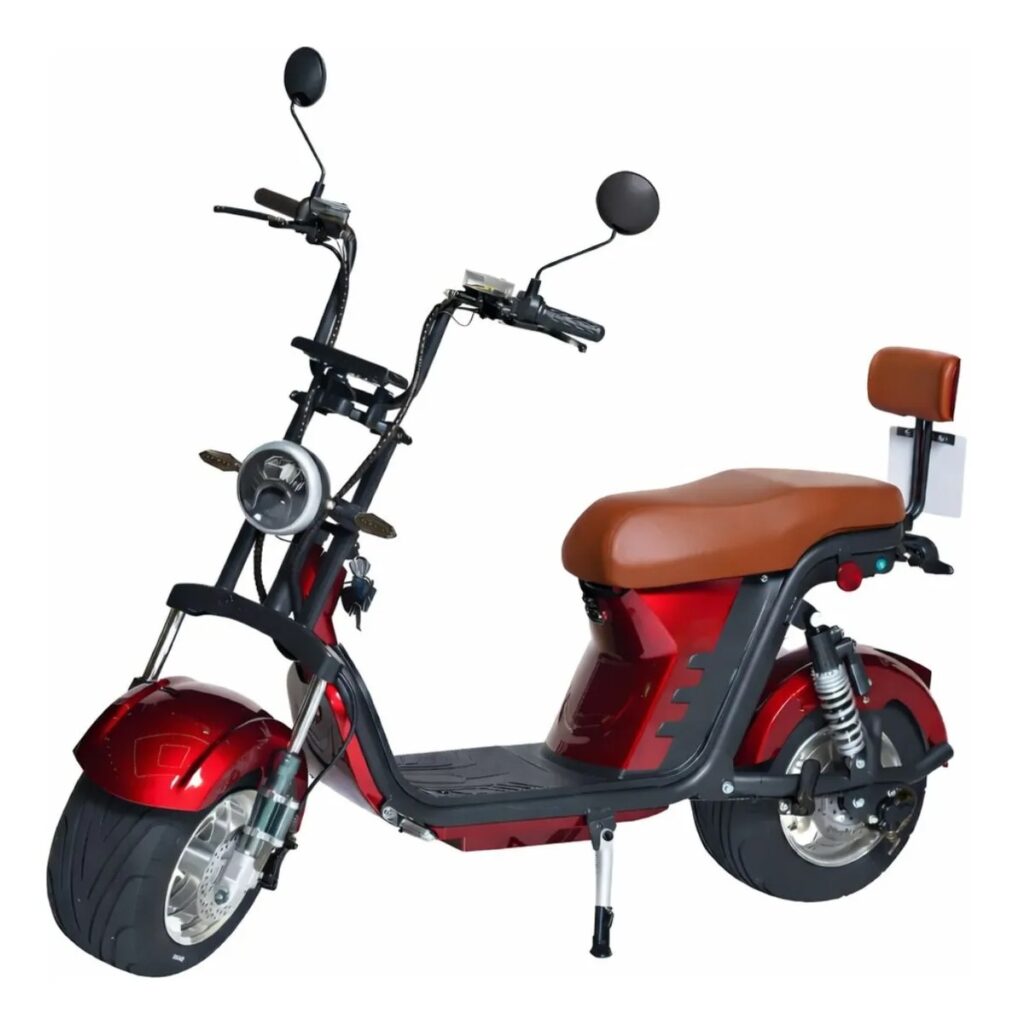 Scooter Elétrica Moto X15 1000w Autopropelido Vermelha – SEM CNH