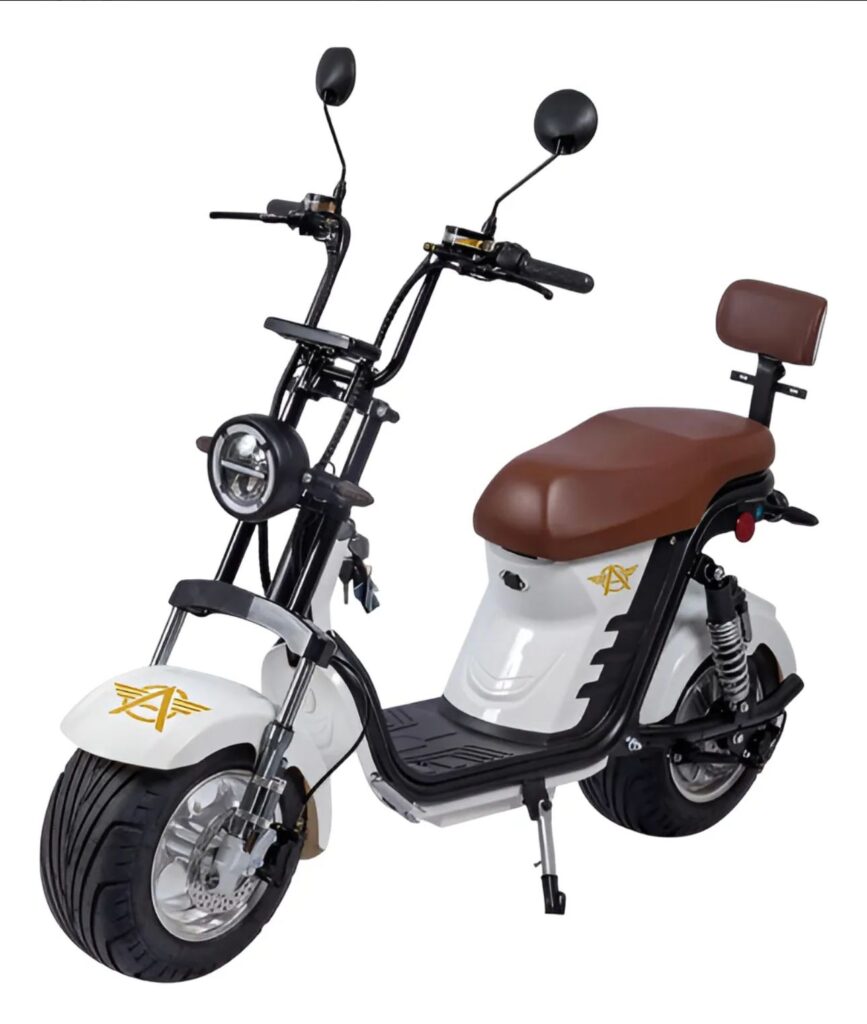 Scooter Elétrica Moto X15 1000w Branca Autopropelido – Sem Cnh
