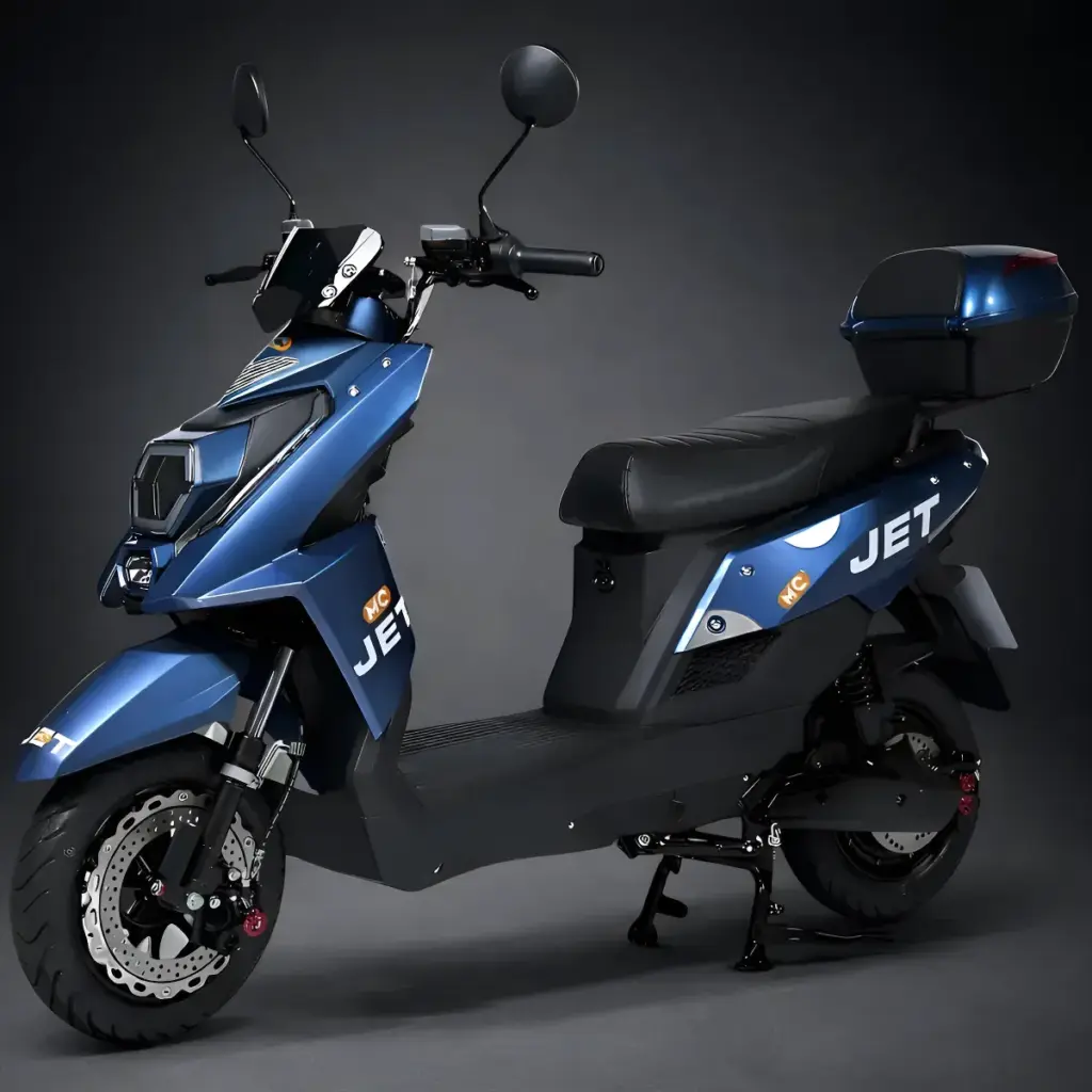 Moto Scooter Elétrica Jet 1000w AZUL – Sem Cnh Autopropelido