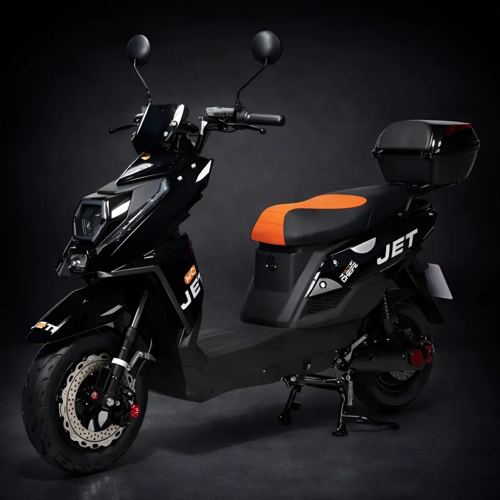 Moto Scooter Elétrica Angie Jet 1000w – Preta Sem Cnh Autopropelido